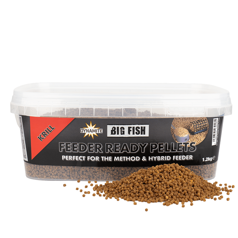 Peletes Big Fish Feeder Ready Pellets - KRILL 2mm 1.2kg