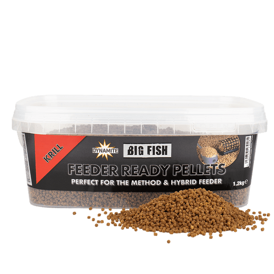 Peletes Big Fish Feeder Ready Pellets - KRILL 2mm 1.2kg