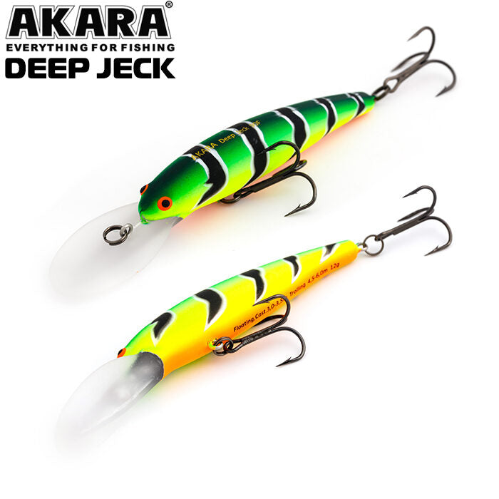 Vobleris AKARA Deep Jeck 90 F (90mm, 12g, 3-3.5m)