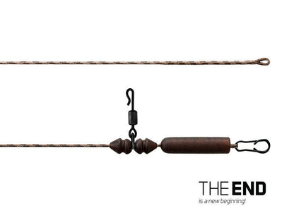 Delphin THE END Leadcore HELI / 3pcs 80cm