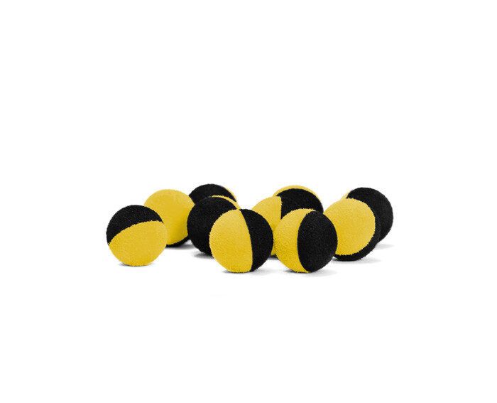 Delphin THE END ZIG RIG black-yellow / 10pcs | 12mm