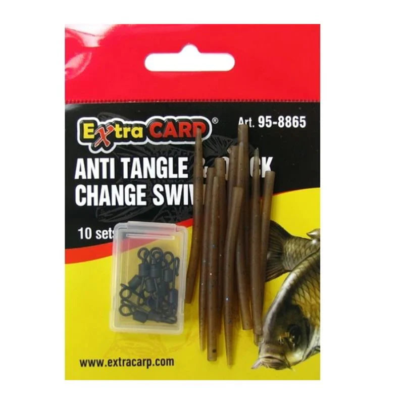 Extra Carp ANTI TANGLE & QUICK CHANGE SWIVEL / 10 sets