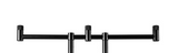 Delphin Buzz bar for 4 rods RPX4 BW / 2pcs for 4 rods