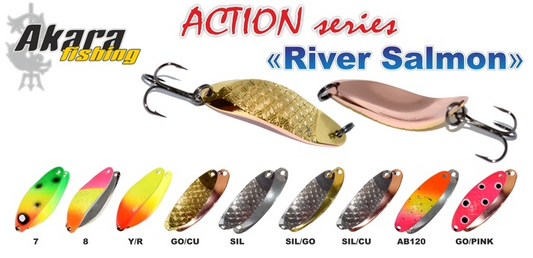Šūpiņš AKARA «River Salmon» Action SH 14g
