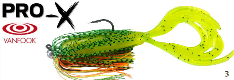 Silikona māneklis PRO-X Pike FROG 65