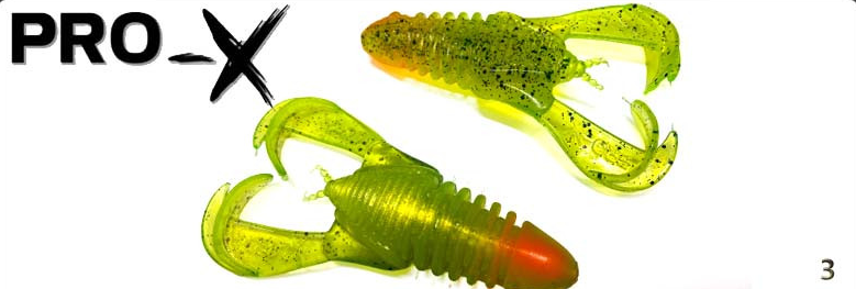 Silikona māneklis PRO-X Flappy FROG 4 UV