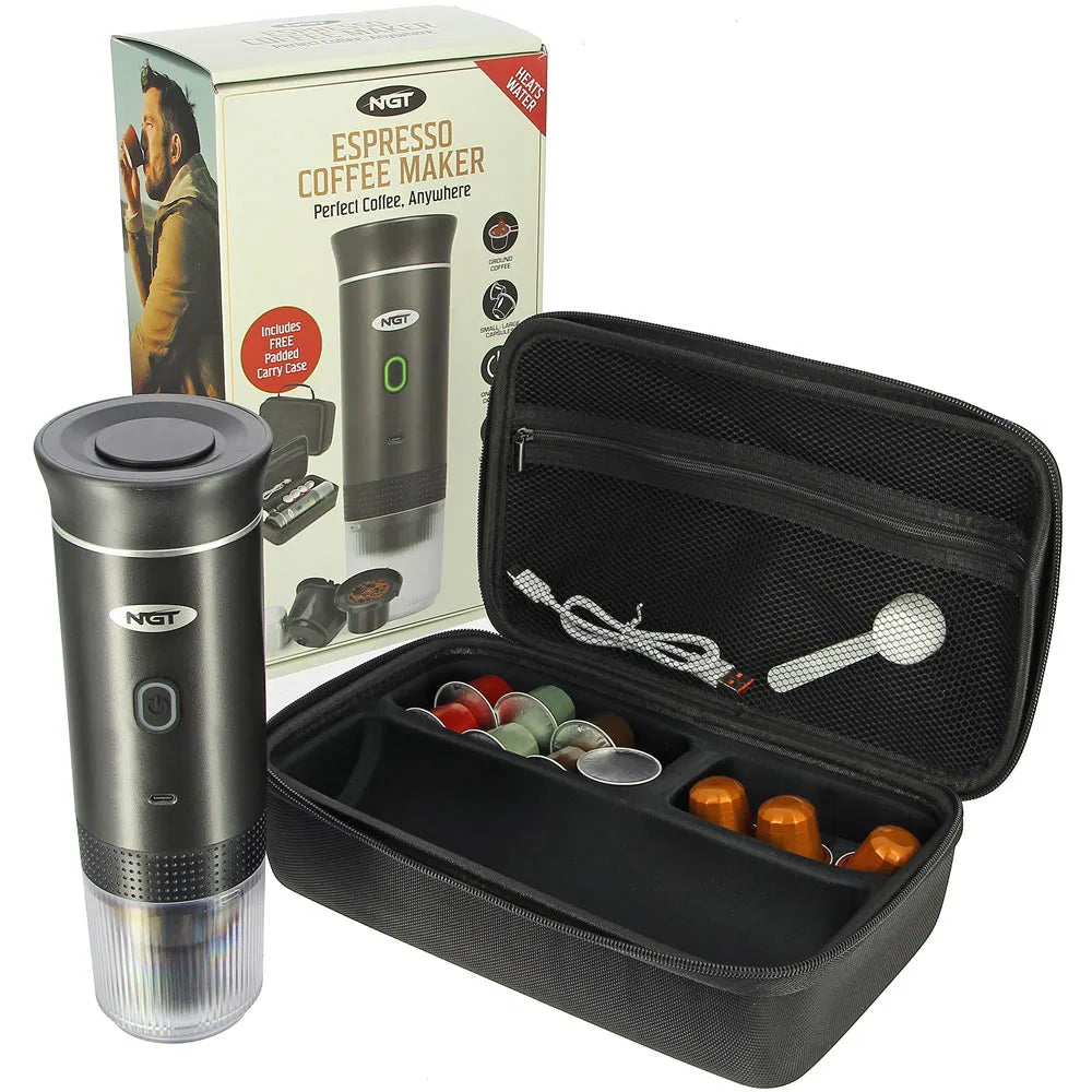 Kafijas automāts NGT Portable Espresso Coffee Machine & Case