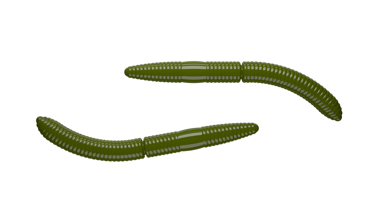 Silikona mānekļi Libra Lures Fatty D'Worm 65