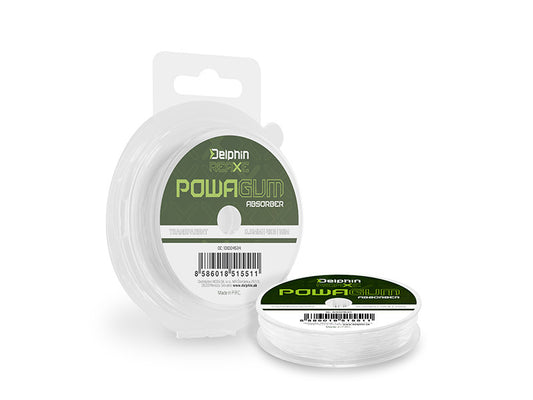 Feeder Gum Delphin REAXE PowaGUM Absorber Clear 10m