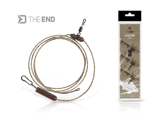 Heli Sistēma Delphin THE END Leadcore HELI 80cm / 3pcs