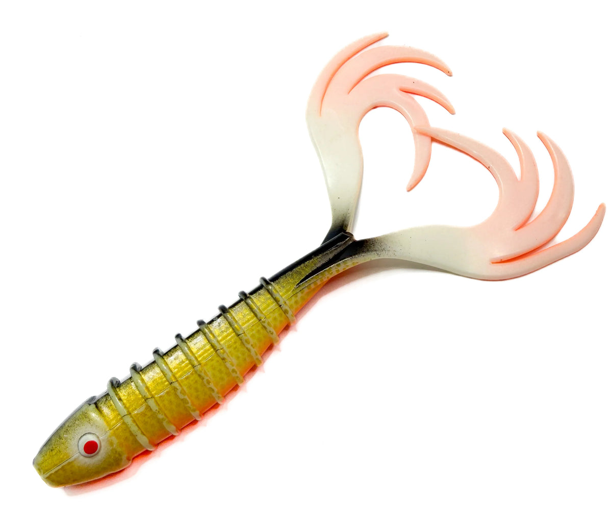 Silikona māneklis Oshelure V-bone Double Tail 12cm / 12g