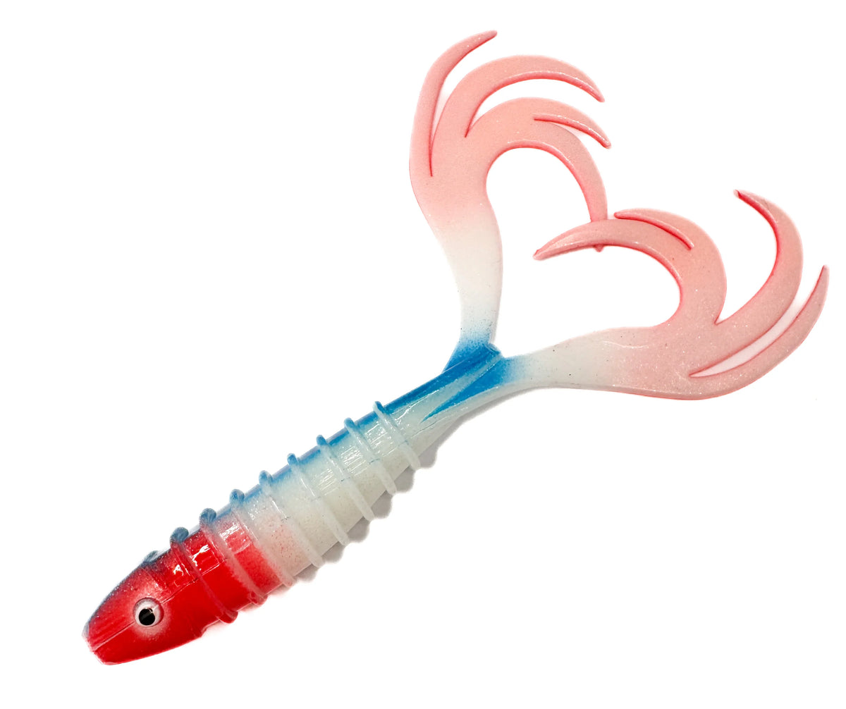 Silikona māneklis Oshelure V-bone Double Tail 12cm / 12g