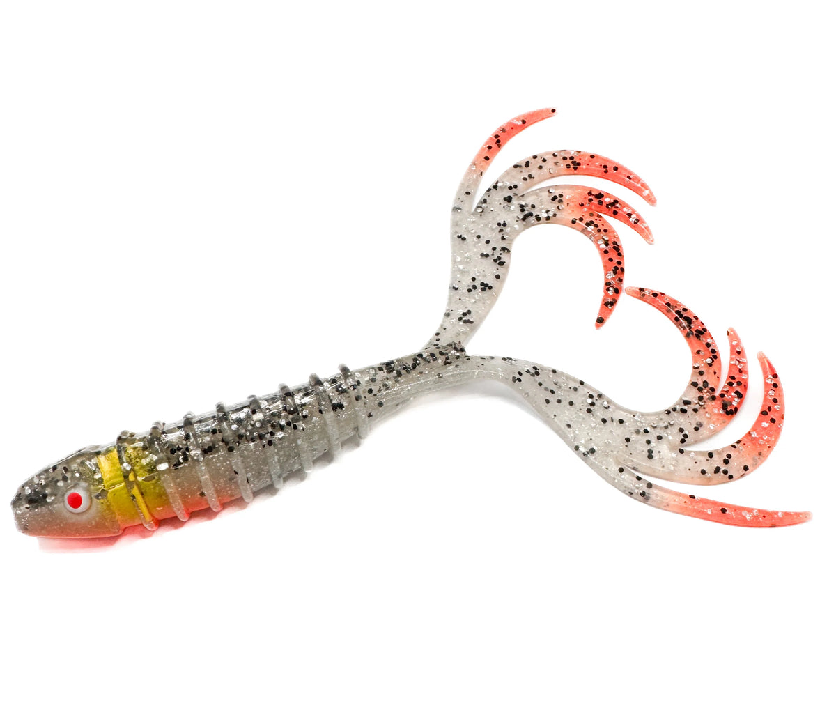 Silikona māneklis Oshelure V-bone Double Tail 12cm / 12g