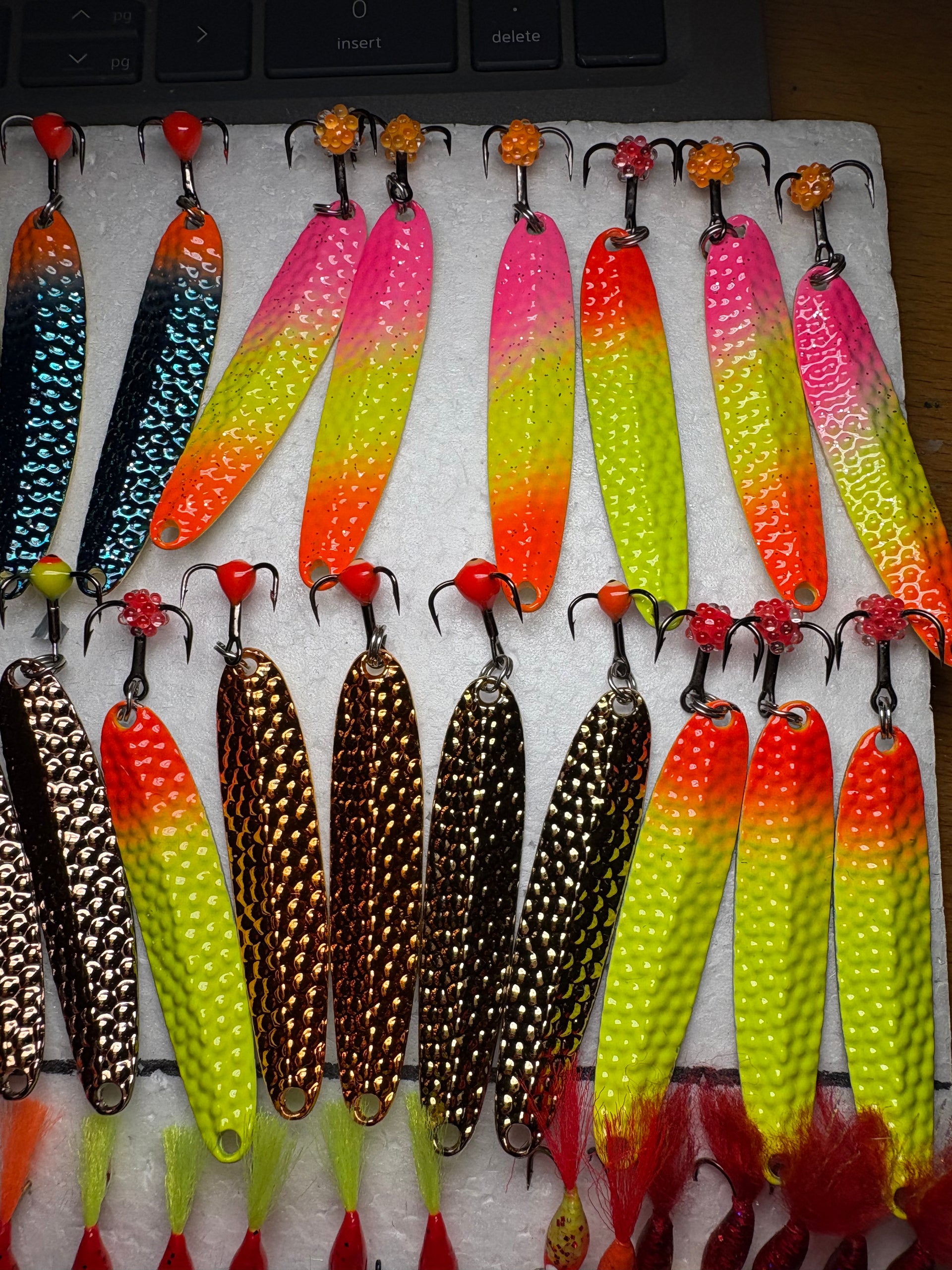 Peipus Blinker with improved roe hook 6cm 9.3g