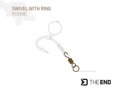 Karabīne Delphin TheEND Ronnie 10 pcs