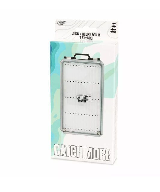 Kastīte CAMO Lures Jigs & Hooks Box M