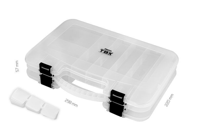 Dėžutė Delphin Box TBX Duo 298-12P Clip 298x220x57mm