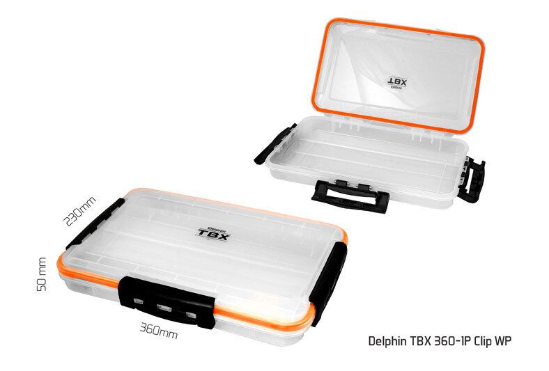Kastīte Delphin Box TBX One 275-1P Clip WP 275x185x50mm