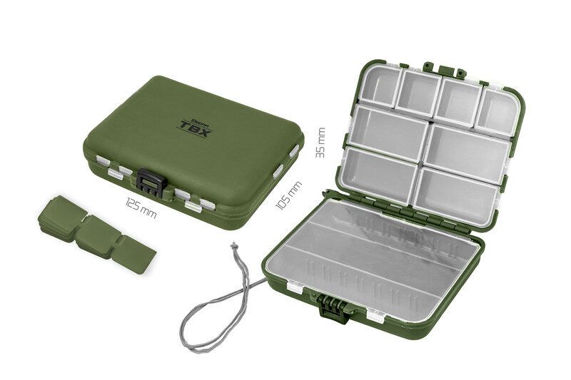 Dėžutė Delphin TBX Duo 125-11P 125x105x35mm