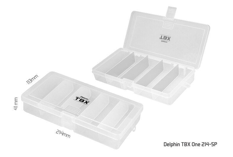 Kastīte Delphin TBX One 5P / 214-5P 214x113x41mm