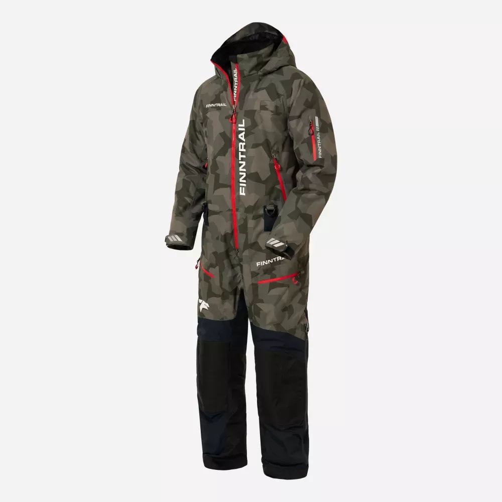 Kombinezons FINNTRAIL WIDETRACK CAMOSHEDOWGREEN 3852