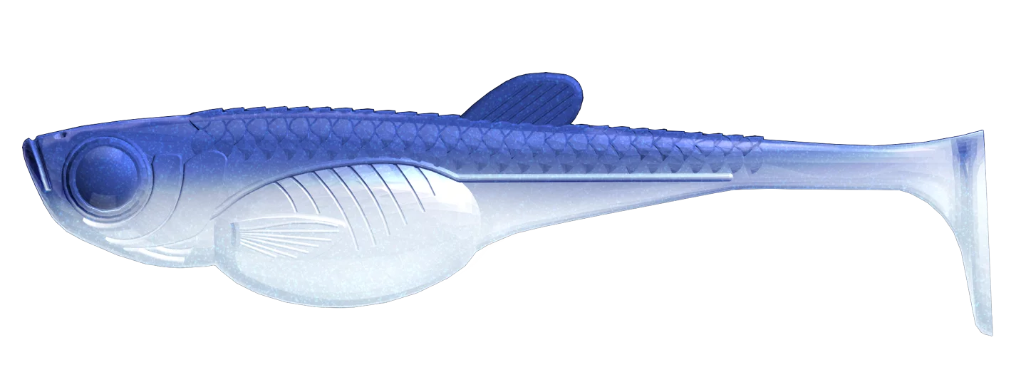 Silikona mānekļi Libra Lures Embrion Shad 4"