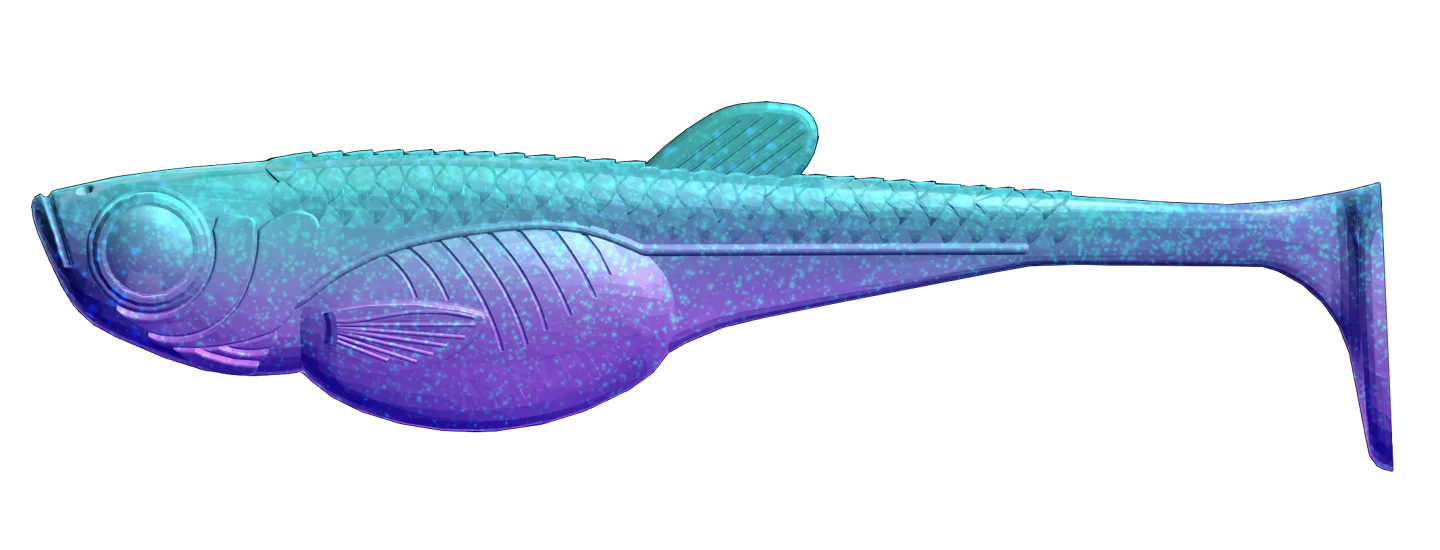 Silikona mānekļi Libra Lures Embrion Shad 4"