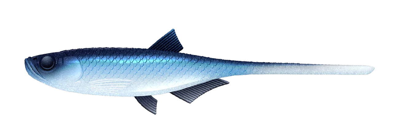 Silikona māneklis Libra Lures Bleak Slug Tail 8.2"
