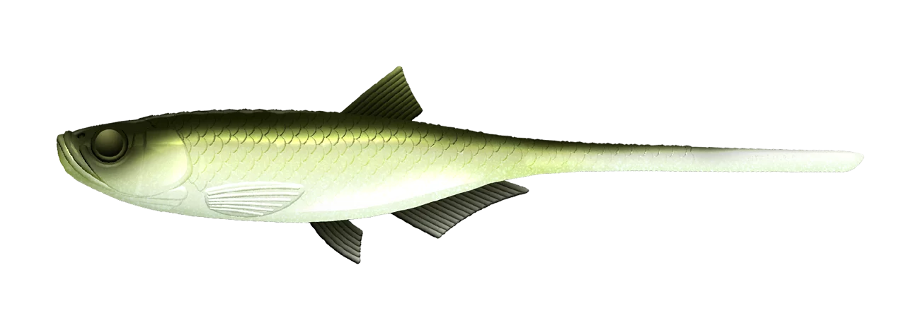 Silikona māneklis Libra Lures Bleak Slug Tail 8.2"