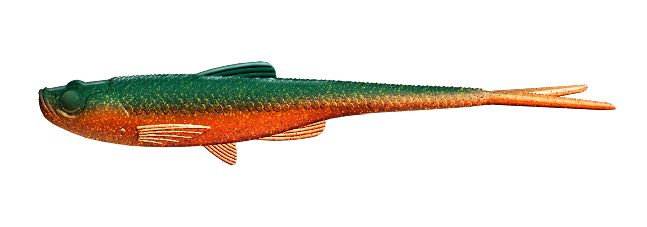 Silikona māneklis Libra Lures Bleak V-Tail 7.8"