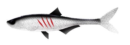 Silicone Lure Libra Lures Dead Fish 6.7"