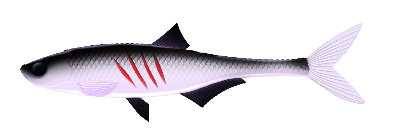 Silikona māneklis Libra Lures Dead Fish 6.7"