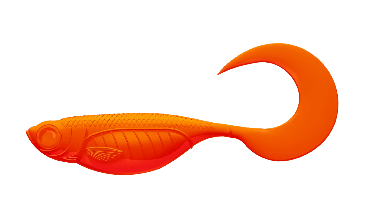 Silikona mānekļi Libra Lures Embrion Twist Tail 5"
