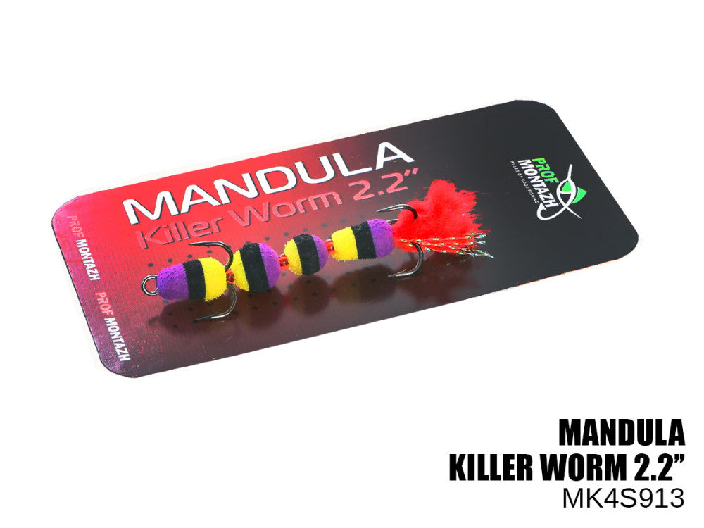 Mandula Prof Montazh Killer Worm 2.2"