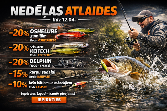 ATLAIŽU KODI Šonedēļ