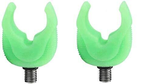 Makšķerkātu turētājs Rubbery Rod Rest, fluorescent