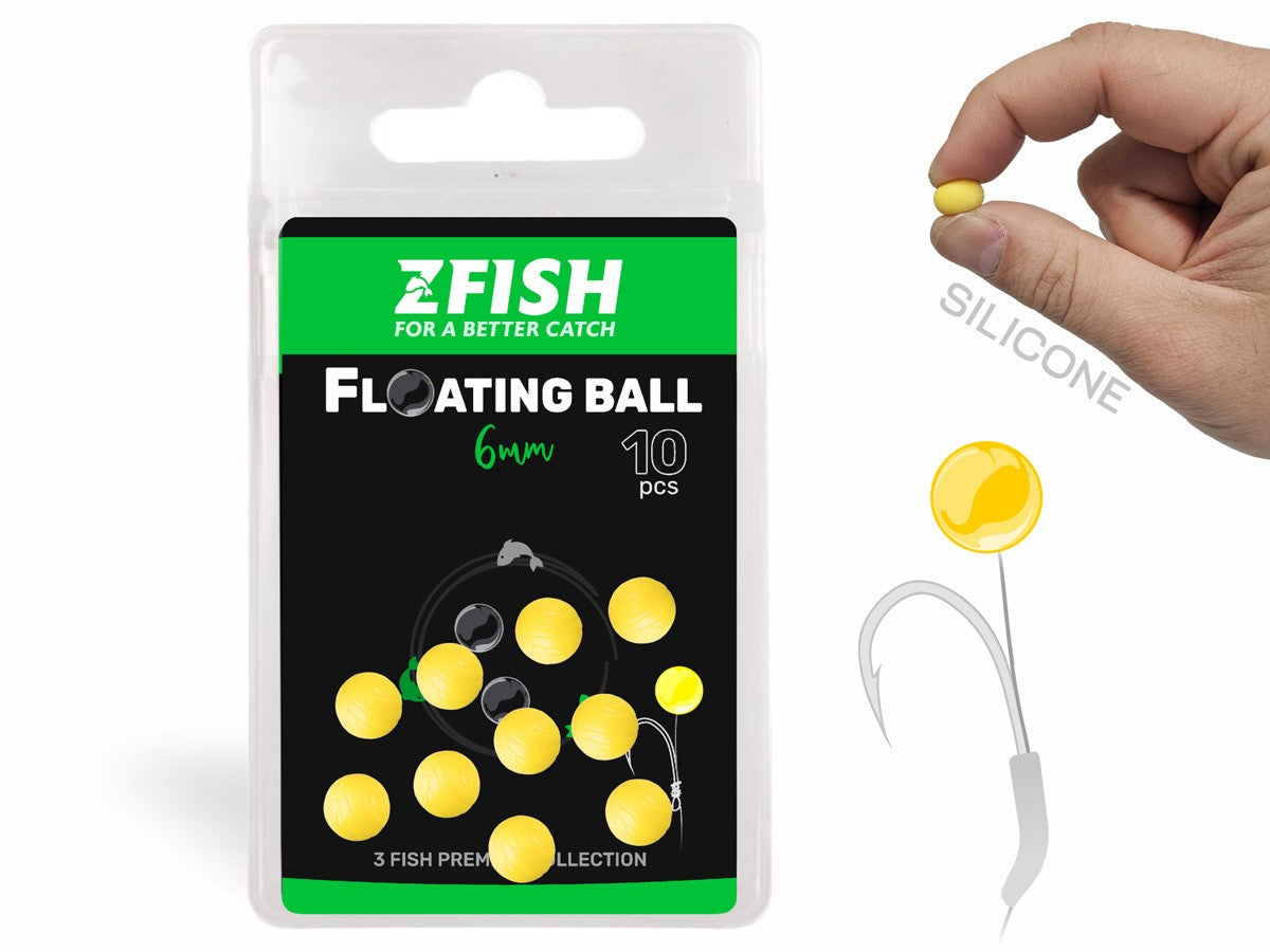 Mākslīgā ēsma ZFISH Soft Floating Ball