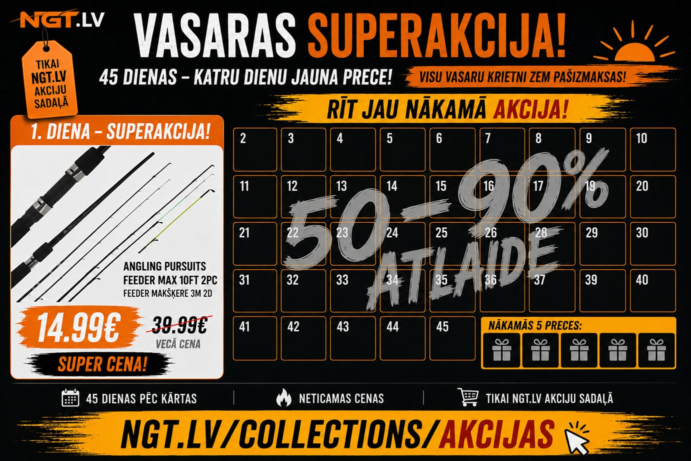 🔥 VASARAS SUPERAKCIJA IR SĀKUSIES! 🔥