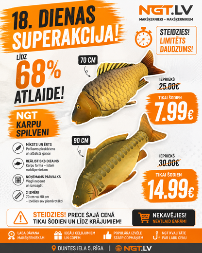 Spilvens NGT Carp Pillow