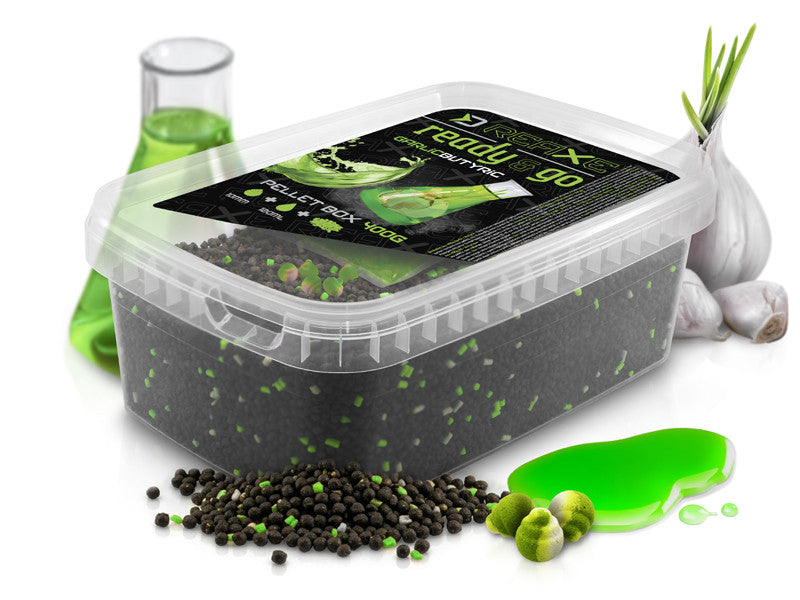 PVA / Method mix  Delphin Reaxe READY&GO / Garlic-Butyric