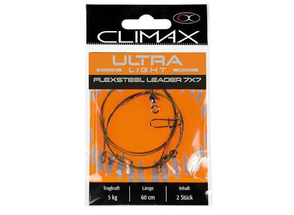 Pavadiņas Climax Ultra 7x7 V2A Stahldraht, 2pc , 30cm SB