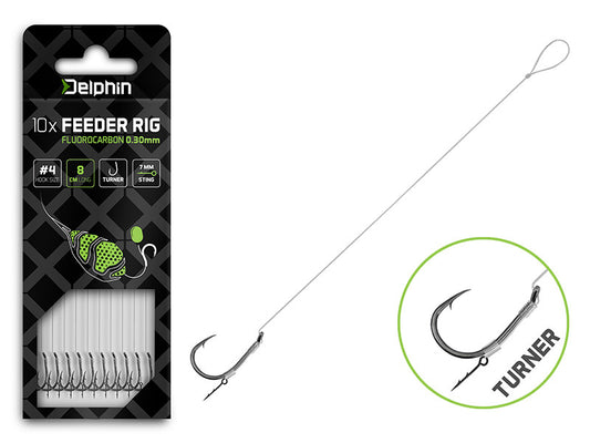 Pavadiņas Delphin Fluoro Sting - Turner / 10pcs