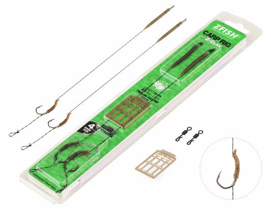 Pavadiņas ZFISH Z-Claw Carp Rig