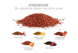 Peletes ZFISH Micro Method Feeder Pellets 2mm/700g