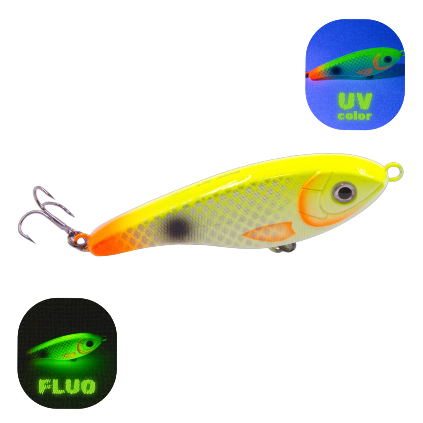 Džerks Merganser Ripper Jerk 120F 12cm 33g