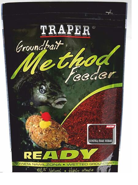 Barība TRAPER Method Feeder Ready Bloodworm / Maggots – 750 g