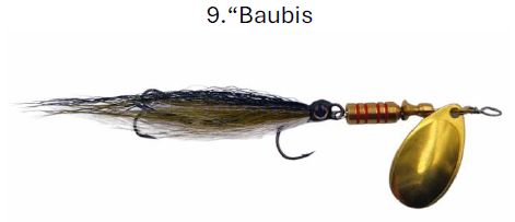 Rotiņš Anglertails 13.5cm / 7g - Roku darbs / 9. Baubis