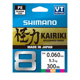Pītā aukla Shimano Kairiki 8 300m  Multi C