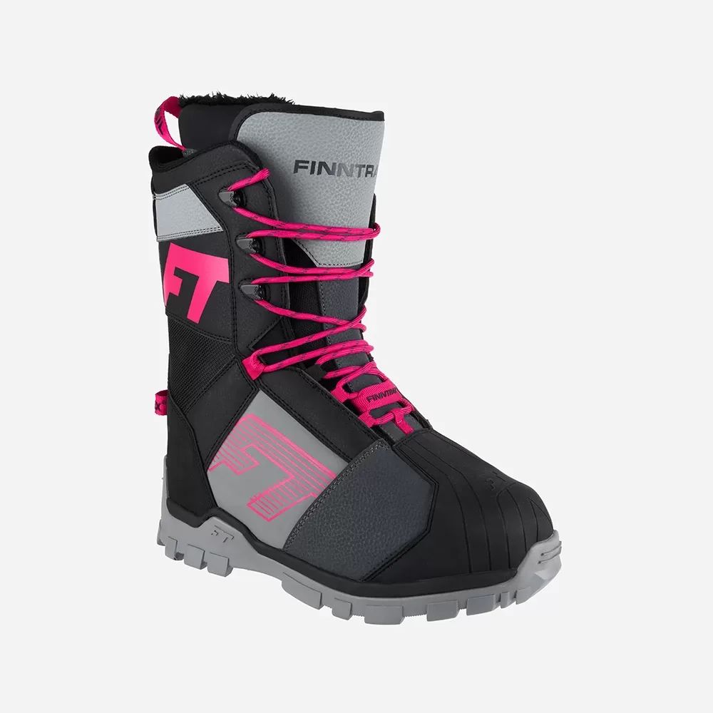 Sieviešu sniega motociklu zabaki FINNTRAIL BLIZZARD GRAPHITEPINK 5226