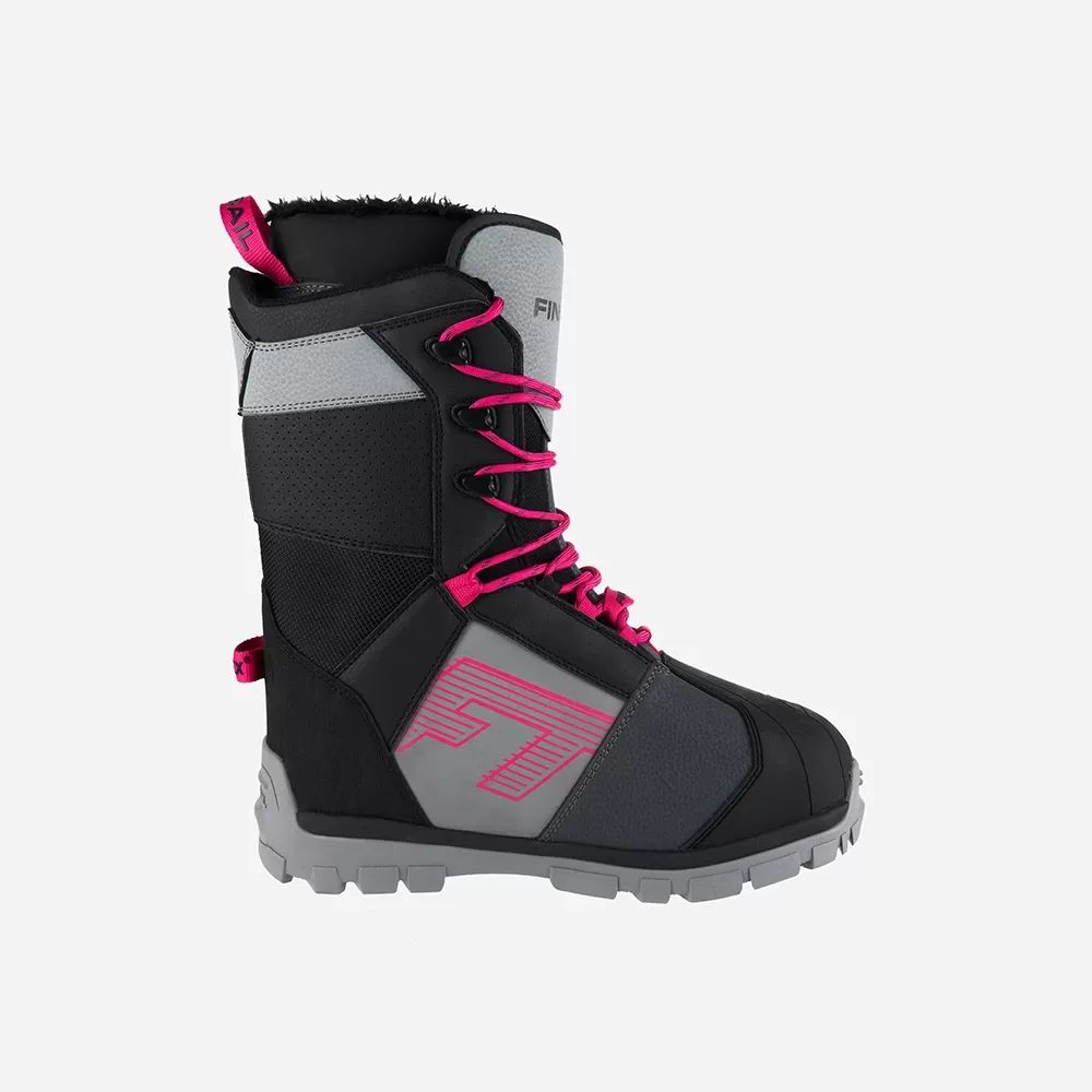 Sieviešu sniega motociklu zabaki FINNTRAIL BLIZZARD GRAPHITEPINK 5226
